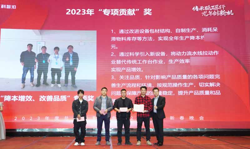 “降本增效、改善品質(zhì)”專項獎