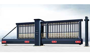 電動平移門 - 智能懸臂門918D-H（黑砂）