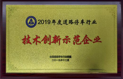 2019年度道路停車(chē)行業(yè)優(yōu)秀示范企業(yè)