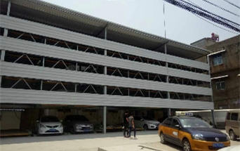 安徽臨泉一中項目立體車庫案例 - 中出網(wǎng)-智能出入口門戶