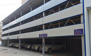 青海電科院（四層升降橫移式）立體車庫案例 - 中出網(wǎng)-智能出入口門戶