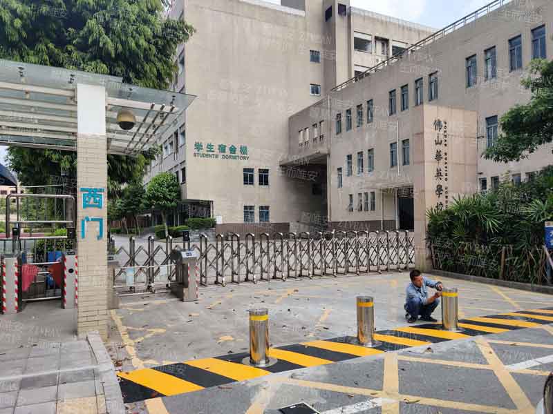 佛山市華英學(xué)校西門 - 中出網(wǎng)-智能出入口門戶