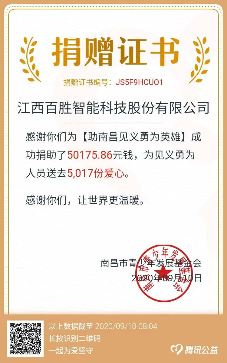 百勝公益之星