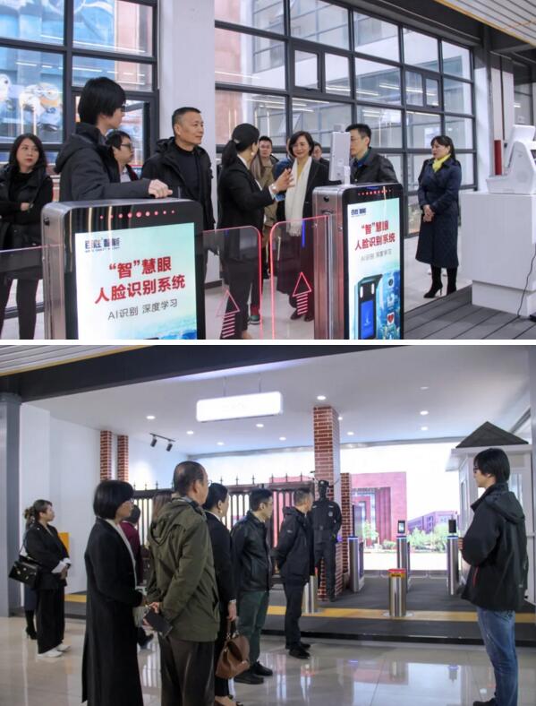 江西省通信學(xué)會領(lǐng)導(dǎo)一行認(rèn)真細(xì)致了解產(chǎn)品的特性、優(yōu)勢及應(yīng)用場景