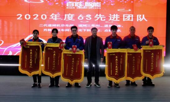 獲獎(jiǎng)團(tuán)隊(duì)：二代道閘機(jī)芯車(chē)間、道閘三車(chē)間、升降地柱車(chē)間、激光下料車(chē)間、點(diǎn)檢團(tuán)隊(duì)、退貨倉(cāng)庫(kù)