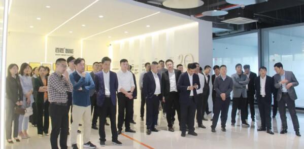 熱烈歡迎江西省委、省青年企業(yè)家協(xié)會(huì)嘉賓蒞臨百勝智能參觀指導(dǎo)