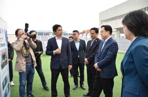 常州市市長陳金虎一行走訪調研江蘇國強