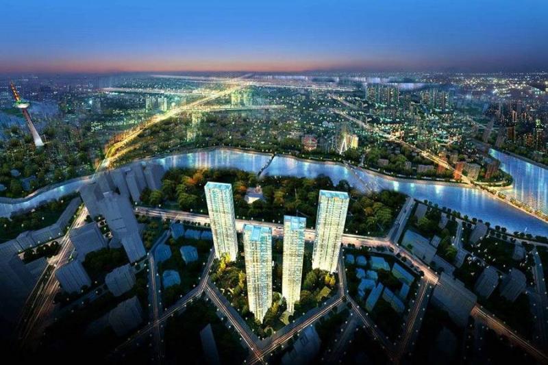 沈陽高端社區(qū)奕聰花園 43層電梯 - 中出網-智能出入口與停車充電門戶