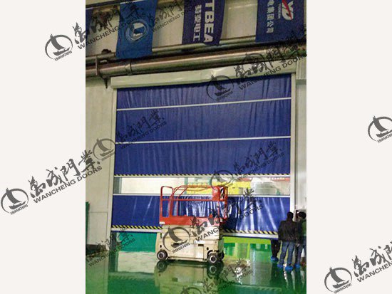 沈陽特變電工大型快速堆積門案例 - 中出網(wǎng)-智能出入口門戶