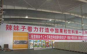 湖南辣妹子食品股份有限公司快速門案例 - 中出網(wǎng)-智能出入口門戶