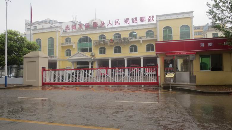 南北德信懸浮門為江西渝水消防帶來便利