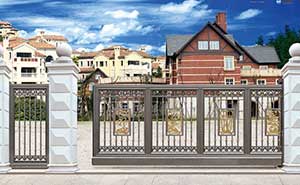 鋁藝大門 - 福泰（懸浮門）NB-992