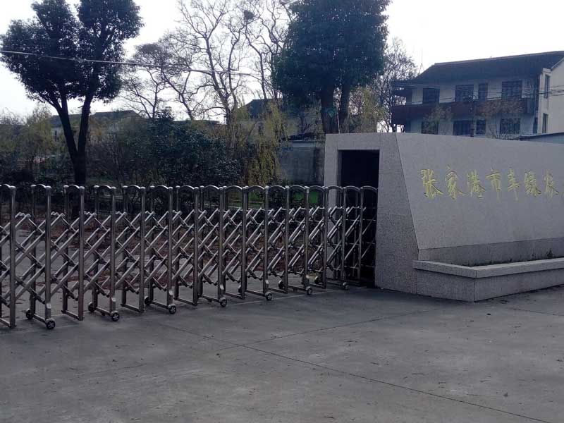 張家港市豐綠農(nóng)業(yè)專業(yè)合作社 智能安全伸縮平移門工程案例 - 中出網(wǎng)-智能出入口門戶