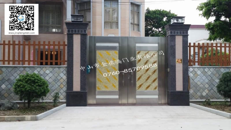 中山黃圃別墅住宅大門(mén)工程案例 - 中出網(wǎng)-智能出入口門(mén)戶(hù)