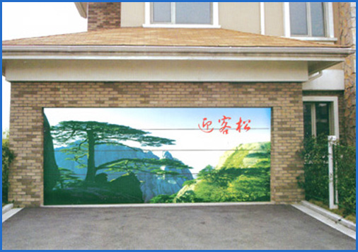 彩繪卷簾車(chē)庫(kù)門(mén)