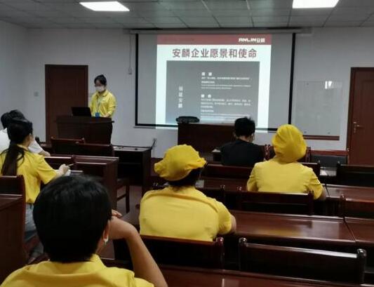 筑夢揚(yáng)帆 展望未來 安麟公司舉辦2020年薪員工入職培訓(xùn)