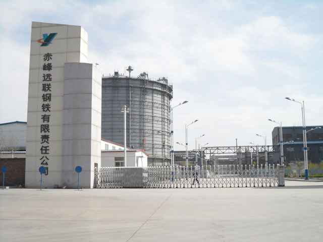 赤峰遠聯(lián)鋼鐵電動伸縮門案例 - 中出網(wǎng)-智能出入口門戶