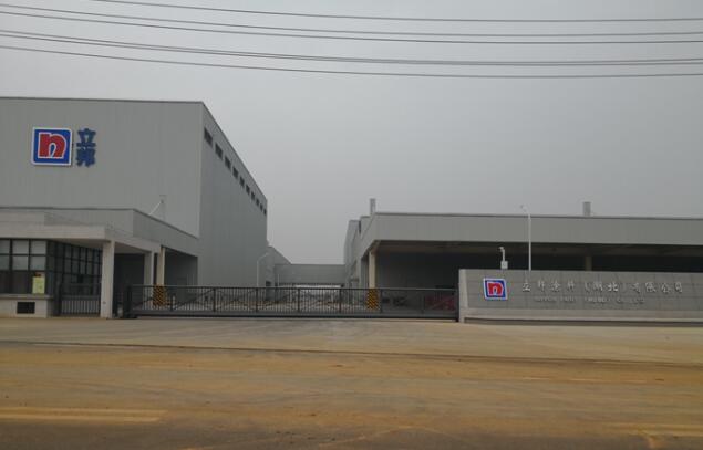 咸寧立邦涂料（湖北）有限公司伸縮門案例 - 中出網-智能出入口門戶
