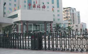 汕頭澄海國家稅務局電動伸縮門案例