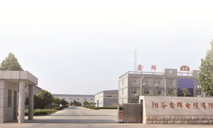 陽(yáng)谷鑫輝電纜集團(tuán)伸縮門(mén)案例