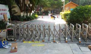 柳州市馬鞍山公園電動(dòng)門案例 - 中出網(wǎng)-智能出入口門戶