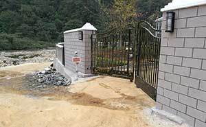 都勻大河橋私人豪宅平開門電機案例