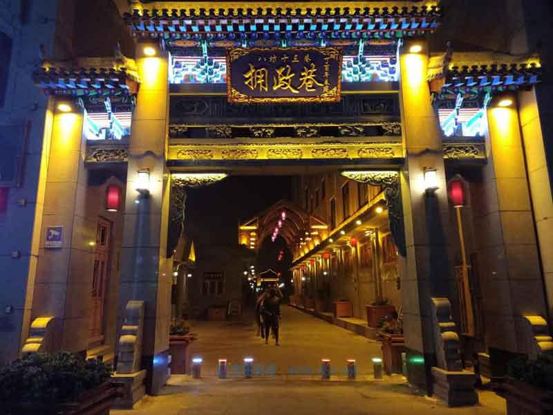 臨夏市八坊十三巷升降柱項目 - 中出網(wǎng)-智能出入口門戶