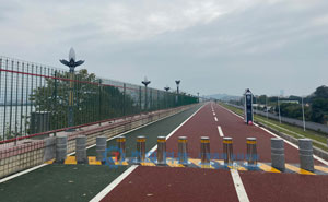 潮州市韓江健康步道升降柱項目 - 中出網(wǎng)-智能出入口門戶