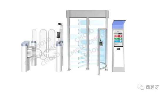 雙門擺閘+全高轉閘+訪客機