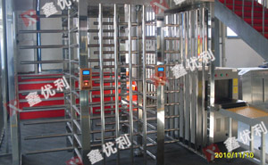 沈陽(yáng)火車站，和諧號(hào)車輛段，全高轉(zhuǎn)閘，指紋門禁機(jī)案例 - 中出網(wǎng)-智能出入口門戶