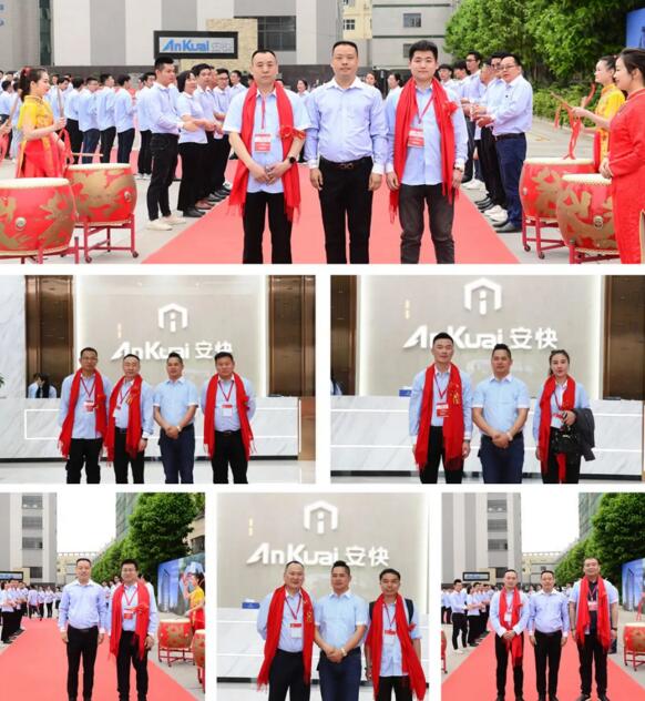 肖董帶隊(duì)隆重的歡迎儀式正式拉開安快2021年分部營(yíng)銷峰會(huì)的序幕
