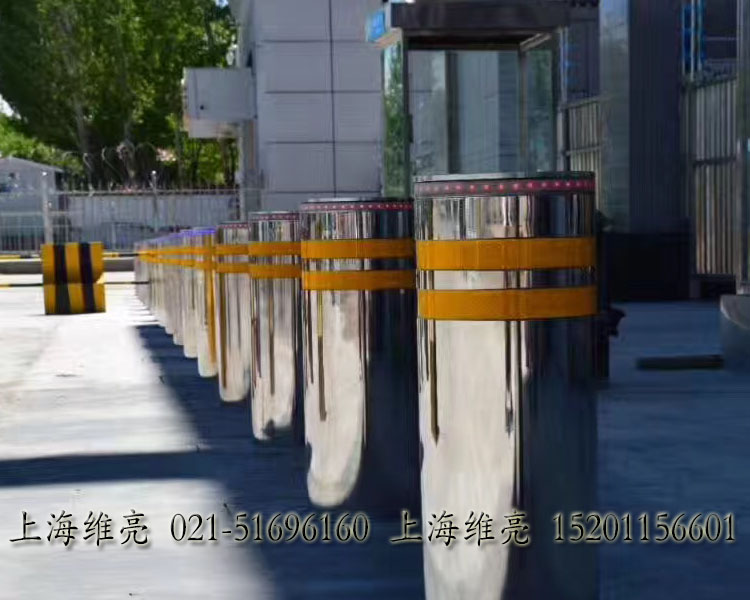 自動防撞柱，上海全自動升降柱，遙控或遠程控制