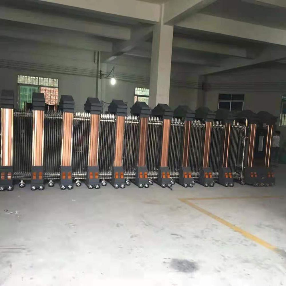 金碧輝煌工程案例 - 中出網(wǎng)-智能出入口門戶