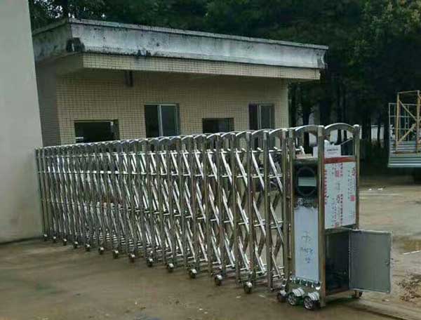 喜迎宿州出安智能電動伸縮門進駐宿州市龍華機械制造有限公司