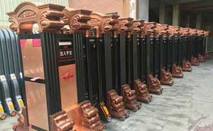 安陽市三興機械工業(yè)有限責任公司伸縮門案例