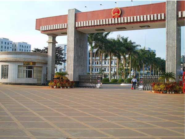 徐州出安智能電動(dòng)伸縮門(mén)在徐州縣人民政府大門(mén)口亮相