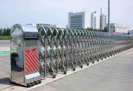 熱烈祝賀紹興出安智能電動伸縮門成功落地紹興市交通投資集團(tuán)有限公司大門口