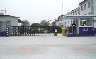 北京三河市特警大隊(duì)伸縮門(mén)工程案例