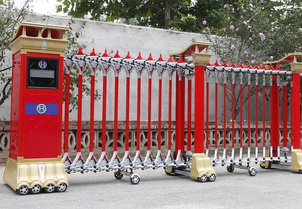 張家口出安智能電動(dòng)伸縮門為張家口德中鉆探機(jī)械有限責(zé)任公司增添生氣