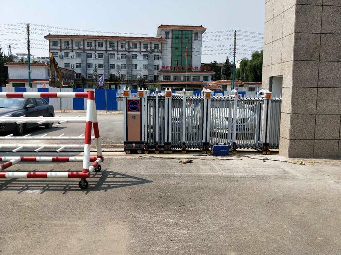 國網濮陽供電公司電動伸縮門案例 - 中出網-智能出入口門戶