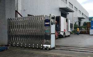 臨汾市華茂實(shí)業(yè)公司電動伸縮門案例