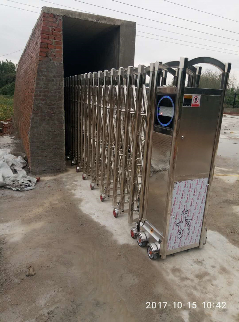 漢中出安智能電動(dòng)伸縮門(mén)進(jìn)駐漢中城固縣沙河營(yíng)垃圾處理廠