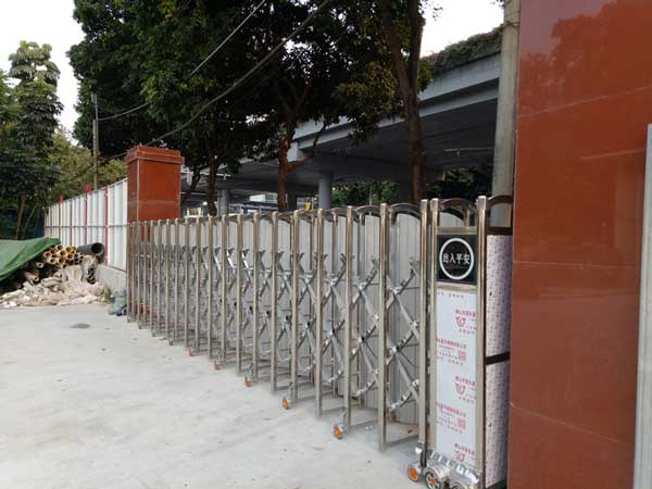 漢中漢通工程建設(shè)有限公司電動伸縮門案例 - 中出網(wǎng)-智能出入口門戶