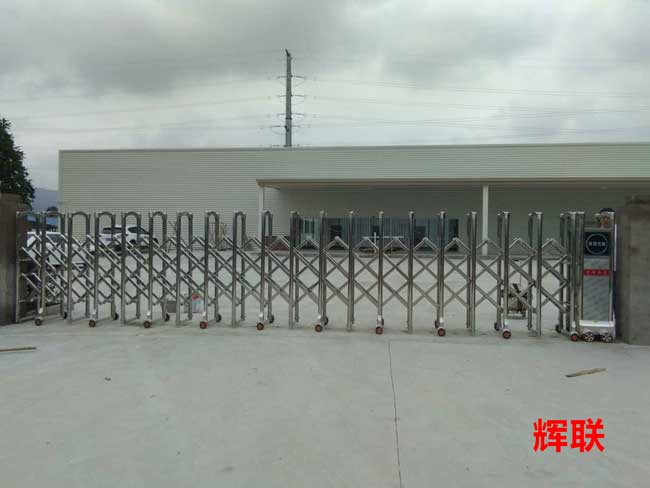 輝聯(lián)伸縮門案例 - 中出網(wǎng)-智能出入口門戶