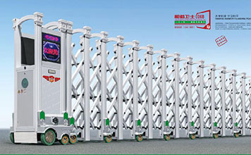 鋁合金電動(dòng)伸縮門