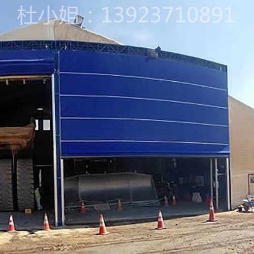 柔性堆積式提升大門示例圖