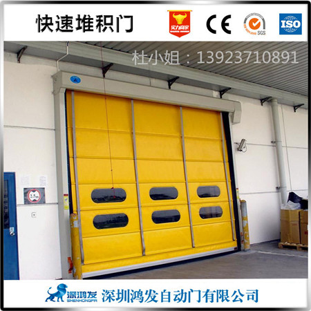 軟簾堆積快速門(mén)