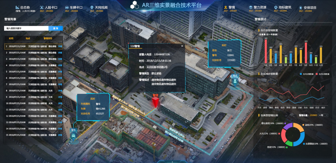 佳都科技AR三維實景融合技術(shù)平臺