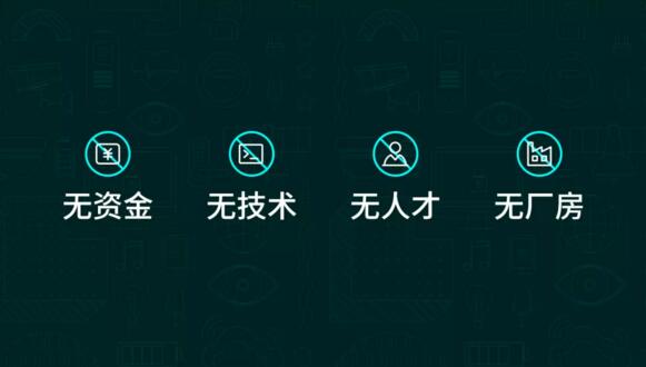 一無資金、二無技術(shù)、三無人才、四無廠房