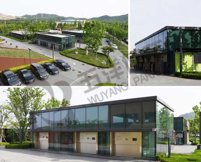 青島中德項目平面移動立體車庫案例 - 中出網-智能出入口門戶